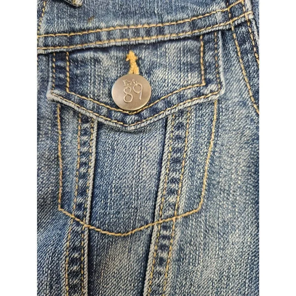 Children's Place Girls SMALL (5-6) denim jacket